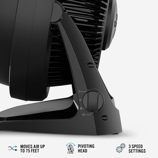 Foto 2 | Foto 2 | Ventilador Circulador De Aire Vornado 62 Para Toda Habitación 3 Velocidades Negro - Venta Internacional.