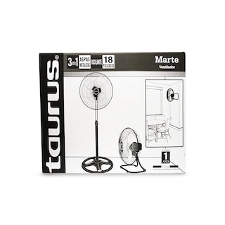 Foto 3 | Foto 3 | Ventilador Pedestal Taurus MARTE color Gris 18\" Metal