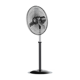 Foto 4 | Foto 4 | Ventilador Industrial Pedestal Mytek 3367 24 Pul Metal color Negro