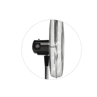 Foto 5 | Foto 5 | Ventilador Industrial Pedestal Mytek 3367 24 Pul Metal color Negro