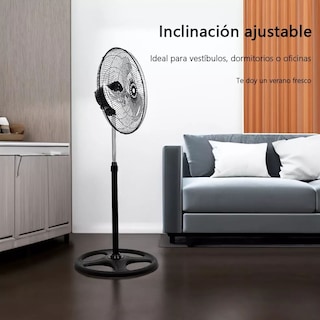 Foto 7 | Foto 7 | Ventilador de Pedestal Dosyu 3 Velocidades de Metal 125 cm