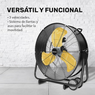 Foto 7 | Foto 7 | Ventilador Industrial Colossal de 24'' con Motor de Alta Potencia y 5 Años de Garantía