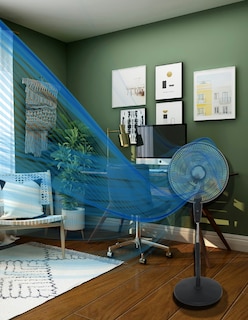 Foto 6 | Foto 6 | Ventilador Pedestal Roosevelt Outdoors 2407 036 Negro