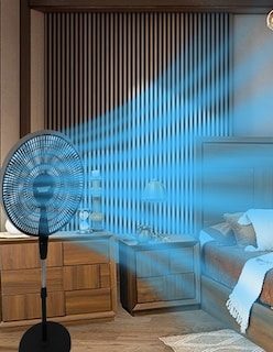 Foto 7 | Foto 7 | Ventilador Pedestal Roosevelt Outdoors 2407 036 Negro