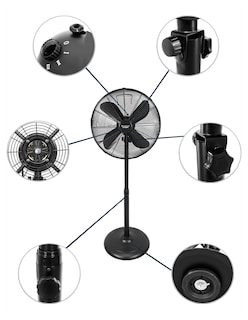Foto 5 | Foto 5 | Ventilador Industrial Roosevelt Outdoors O36 Negro
