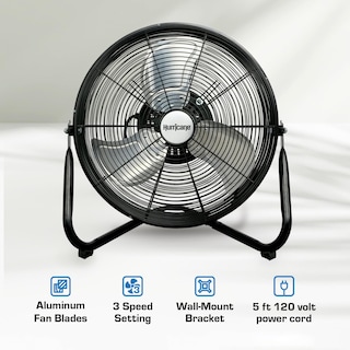 Foto 2 | Foto 2 | Ventilador De Suelo Hurricane 16 Pro Heavy Duty Orbital Con Oscilación De 360° - Venta Internacional.