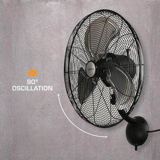 Foto 4 | Foto 4 | Ventilador De Pared Hurricane Pro 20 Oscilante De Alta Velocidad - Venta Internacional.