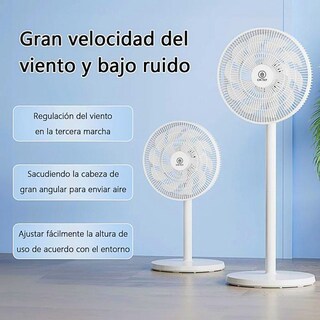 Foto 3 | Foto 3 | Ventilador De Pie Altura Ajustable Con 10 Aspas 3 Velocidades