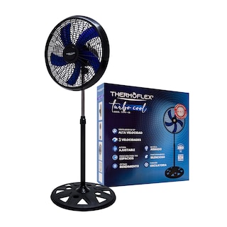 Foto 3 | Foto 3 | Ventilador Thermoflex Tfpf-18 Oscilante De Pedestal, 18 Pulgadas, 3 Velocidades, 5 Aspas