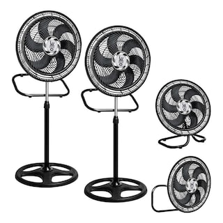 Foto 1 | Foto 1 | Ventiladores 18 Pulgadas 3 en 1 Pedestal Piso Pared Set X2