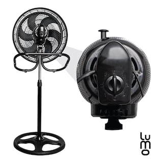 Foto 6 | Foto 6 | Ventiladores 18 Pulgadas 3 en 1 Pedestal Piso Pared Set X2