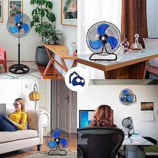 Foto 6 | Foto 6 | Ventilador de 18 pulgadas- super potente 3 En 1 Con 3 Aspas Multiusos Giratorio