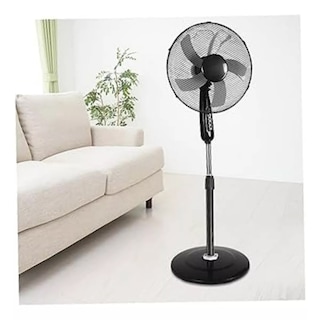 Foto 2 | Foto 2 | Entilador De Piso 16 Pulg 3 Vel Giro 90° Ajustable Cantidad De Aspas 5 Negro