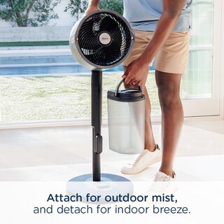 Foto 6 | Foto 6 | Ventilador Mist Shark Flexbreeze Pro Para Interiores Y Exteriores, Color Gris Antracita - Venta Internacional.