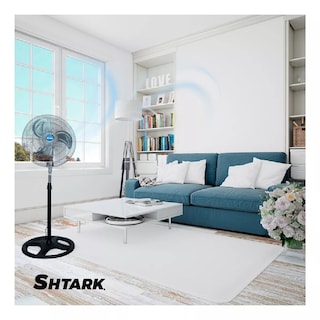 Foto 6 | Foto 6 | 2 Ventiladores Shtark 18 Pulg Pedestal Piso Pared 3 en 1 Metálicos