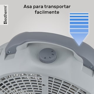 Foto 5 | Foto 5 | Ventilador De Piso Bestherm Rty-5oe De Plástico 20 Pulgadas 127v