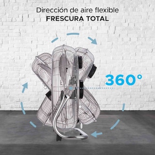 Foto 5 | Foto 5 | Ventilador Industrial De Piso Sky Care 20 Metálico – 3 Velocidades