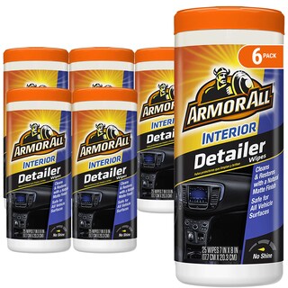 Foto 1 | Foto 1 | Toallitas Protectoras Para Coche Armor, 150 Toallitas En Total (paquete De 6) - Venta Internacional.