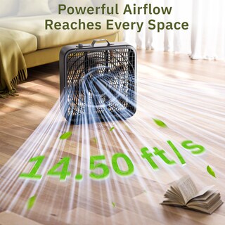 Foto 6 | Foto 6 | Ventilador Box Simple Deluxe De 20 Pulgadas Con 3 Velocidades De Refrigeración, Negro - Venta Internacional.