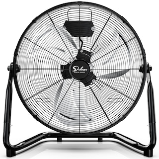 Foto 1 | Foto 1 | Ventilador De Suelo Simple Deluxe, 30 Cm, 3 Velocidades, Alta Velocidad, Negro - Venta Internacional.