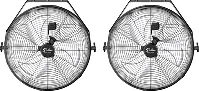 Foto 1 | Foto 1 | Ventilador Industrial De Montaje En Pared Simple Deluxe De 18 Pulgadas, Negro - Venta Internacional.