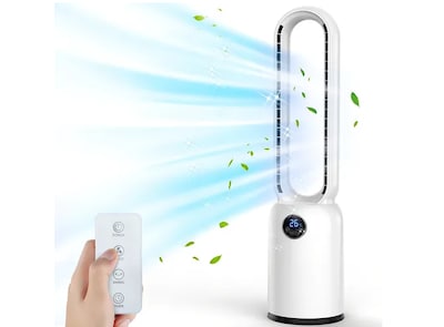 Foto 1 | Foto 1 | Ventilador De Piso Xtellar Sin Aspas, Eléctrico, Elegante Y Potente, 50w