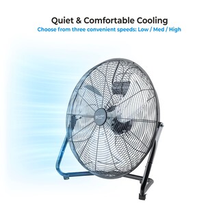 Foto 6 | Foto 6 | Ventilador De Suelo Comfort Zone De Alta Velocidad 50 Cm 3 Velocidades - Venta Internacional.