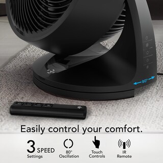 Foto 4 | Foto 4 | Circulador Fan Vornado 753 Osc Para Toda La Habitación Con Mando A Distancia  Color Negro - Venta Internacional.