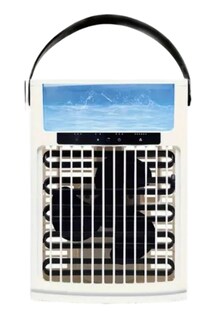 Foto 1 | Foto 1 | Xtellar Ventilador Portátil Usb Recargable Liviano Y Compacto Con Función De Humidificación E Iluminación Led