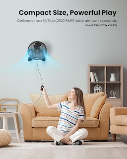 Foto 2 | Foto 2 | Ventilador De Pared Koonie De 20 Cm Con Temporizador Y Mando A Distancia - Venta Internacional.