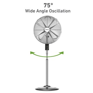 Foto 4 | Foto 4 | Ventilador De Pie Holmes 16 Chrome Digital De 3 Velocidades Con Mando A Distancia - Venta Internacional.