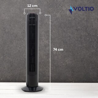 Foto 7 | Foto 7 | Ventilador de Torre 29 Pulgadas Voltio con Control Remoto
