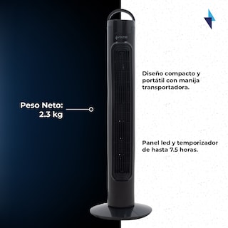 Foto 6 | Foto 6 | Ventilador de Torre 34 Pulgadas Voltio con Control Remoto