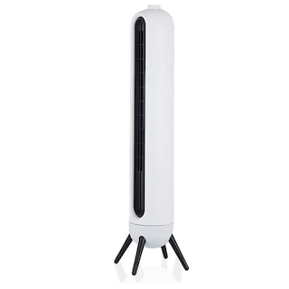 Foto 1 | Foto 1 | Ventilador De Torre Giratorio Silencioso Con Velocidades Blanco