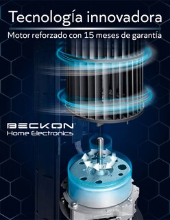 Foto 8 | Foto 8 | Ventilador de Torre Beckon Negro con Control Remoto