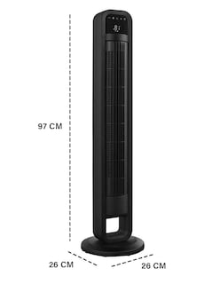 Foto 7 | Foto 7 | Ventilador de Torre 4 Velocidades con Pantalla de Temperatura Led Omnibreeze