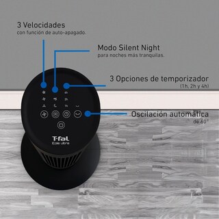 Foto 4 | Foto 4 | Ventilador de Torre T-fal Eole Ultra Vf6870 3 Velocidades y Control Remoto