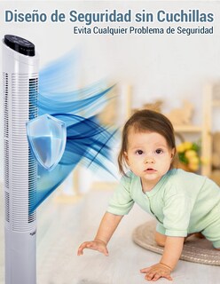 Foto 4 | Foto 4 | Ventilador De Torre Pantalla Tactil Roosevelt Outdoors O49 Blanco