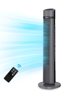 Foto 1 | Foto 1 | Ventilador De Torre Pelonis Oscilante De 40 Pulgadas Con Control Remoto Negro - Venta Internacional.