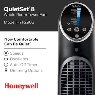 Foto 2 | Foto 2 | Ventilador Tipo Torre Honeywell Quietset Hyf290b Para Toda Habitación, Color Negro - Venta Internacional.