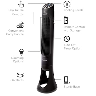 Foto 7 | Foto 7 | Ventilador Tipo Torre Honeywell Quietset Hyf290b Para Toda Habitación, Color Negro - Venta Internacional.