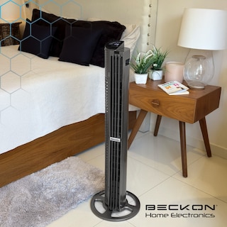Foto 4 | Foto 4 | Ventilador de Torre Beckon Turbo Power 6 Vel 102 cm de Alto + Control Remoto + Oscilación + Modos de Uso + Temporizador
