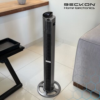 Foto 6 | Foto 6 | Ventilador de Torre Beckon Turbo Power 6 Vel 102 cm de Alto + Control Remoto + Oscilación + Modos de Uso + Temporizador