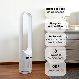 Foto 3 | Foto 3 | Ventilador de Torre Zephira Airhaven Pro Inteligente Ultra Silencioso