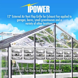 Foto 6 | Foto 6 | Shutter Louver Vent Ipower De Aluminio Cuadrado De 18 Pulgadas, Paquete De 2 Unidades - Venta Internacional.