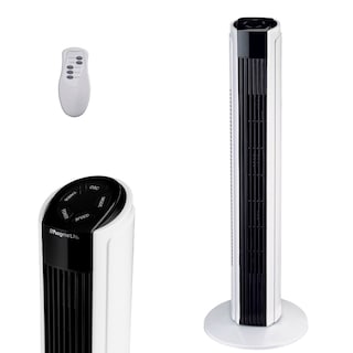 Foto 1 | Foto 1 | Magma Life Ventilador De Torre 83 Cm, 3 Velocidades, Oscilación 75°, Silencioso, Temporizador 7.5 H, Panel De Control