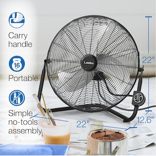 Foto 6 | Foto 6 | Ventilador De Alta Velocidad Lasko H20660 De 20 Pulgadas Con Control Remoto - Venta Internacional.