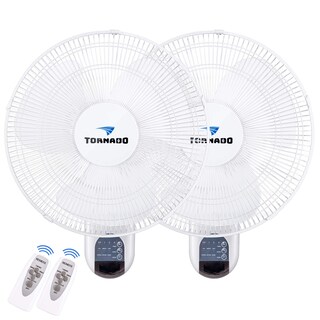 Foto 1 | Foto 1 | Ventilador De Pared Tornado De 16 Pulgadas Con Control Remoto, Paquete De 2 - Venta Internacional.