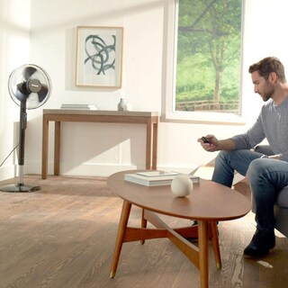 Foto 3 | Foto 3 | Ventilador De Pie Honeywell Hsf600b Advanced Quietset De 40 Cm Con Control Remoto - Venta Internacional.