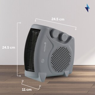 Foto 7 | Foto 7 | Calefactor Eléctrico Voltio CE1GVOLT Gris 1500w Portátil